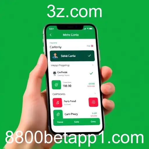 Explorando a Categoria 'Minha Conta' no App 8800 Bet